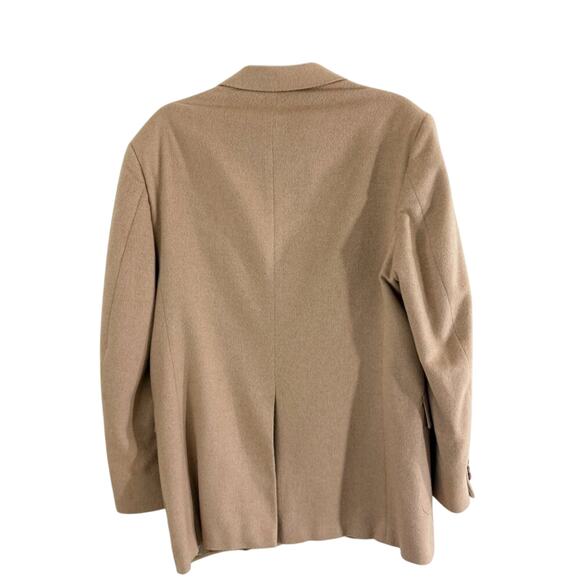 Vintage Hunt Valley Tan 100% Camel Hair Sport Coat Men's Size Large Made in USA - Picture 4 of 7